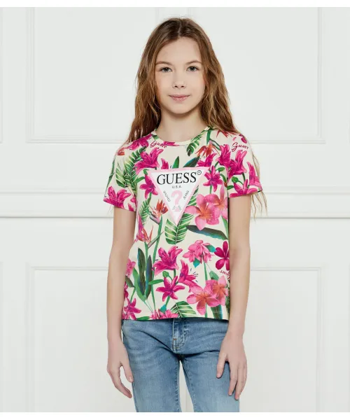 

Футболка Regular fit Guess, бежевый