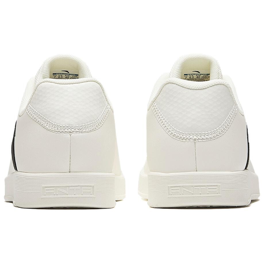 Кроссовки ANTA Skateboarding Shoes Men Low-top Ivory/Black, слоновая кость/черный — фото 4