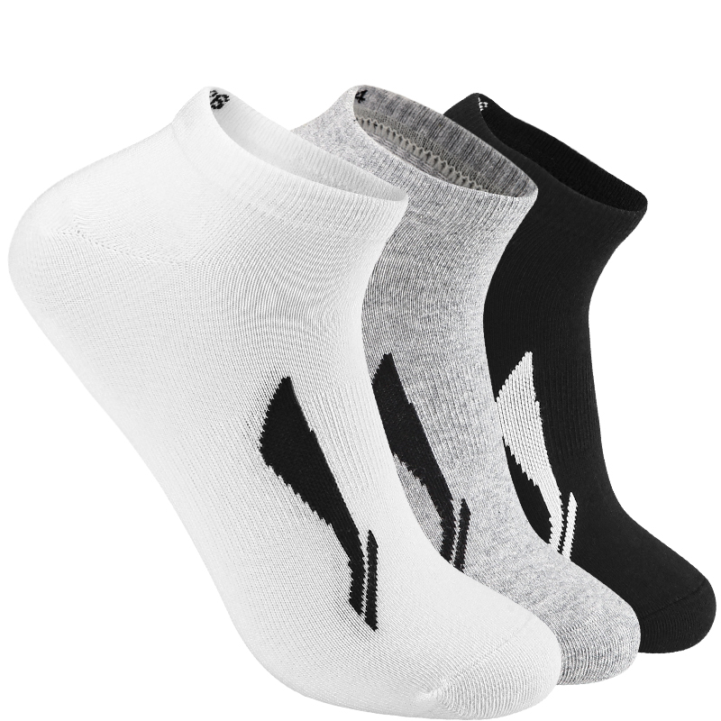 

Баскетбольные носки LiNing Unisex 3 Pack Black White Gray
