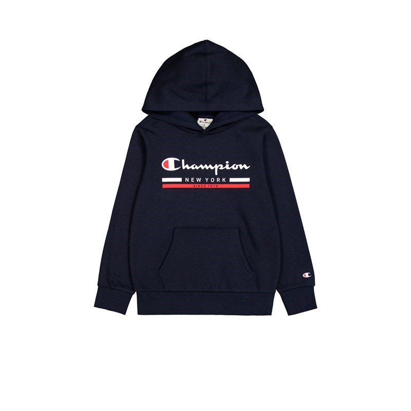 

Детская толстовка с капюшоном Champion, синий