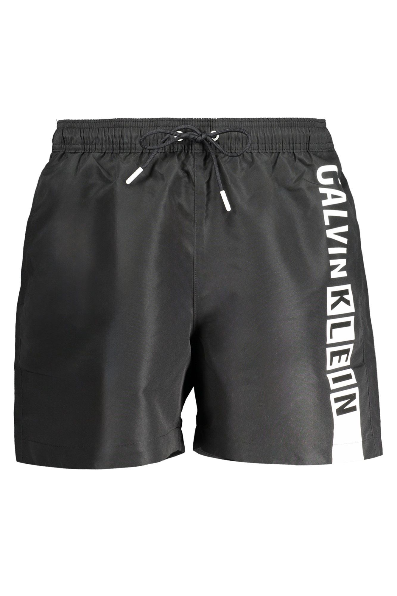 

Шорты мужские Calvin Klein на кулиске с принтом, черный