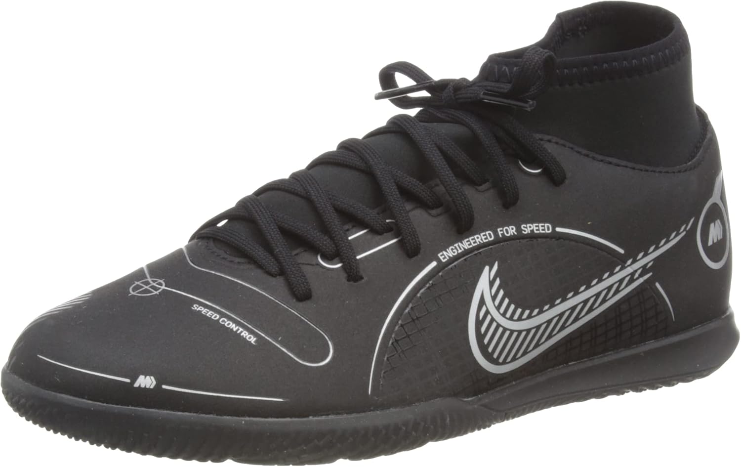 

Футбольные бутсы Nike Unisex-Adult, Black Metallic Silver 007