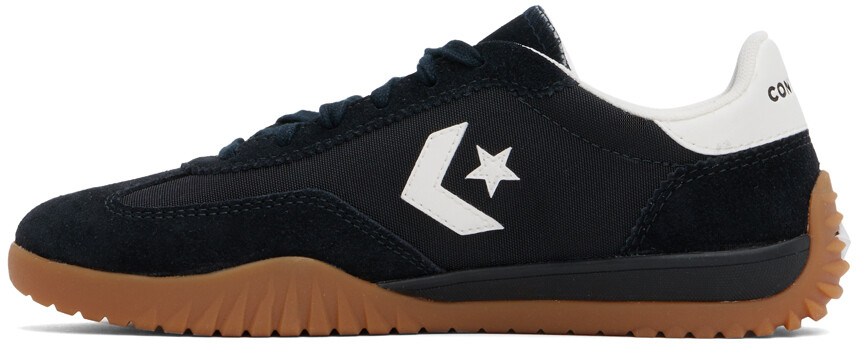 Черные кроссовки Run Star Trainer Low Top Converse, Black/Egret/Honey — фото 3