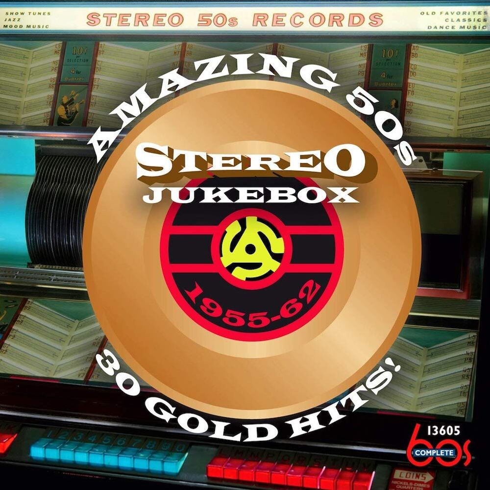 

Диск CD Amazing 50s Stereo Jukebox 1955-62: 30 Gold Hits! - Various Artists