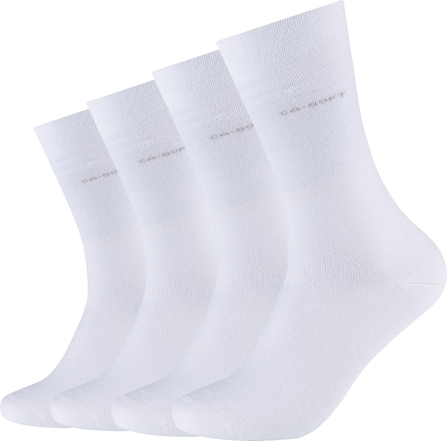 

Носки camano Unisex 4 шт ca soft, белый