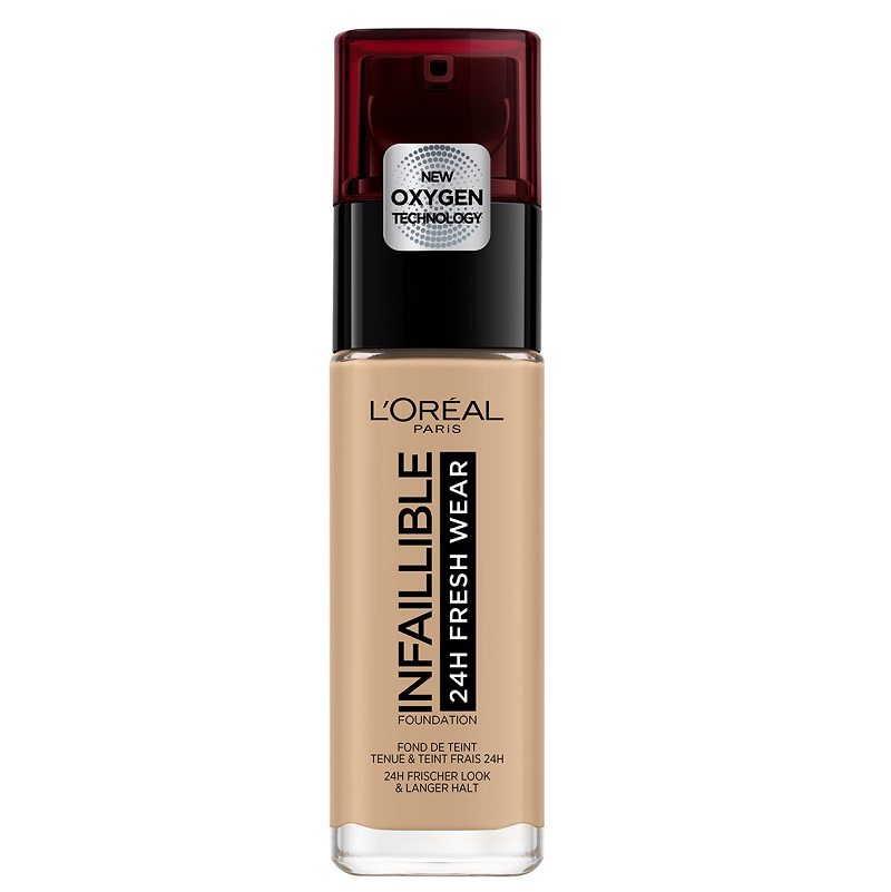 

Основа под макияж infaillible 24h fresh wear foundation L′Oréal Paris, цвет 140 beige dore, 30 мл