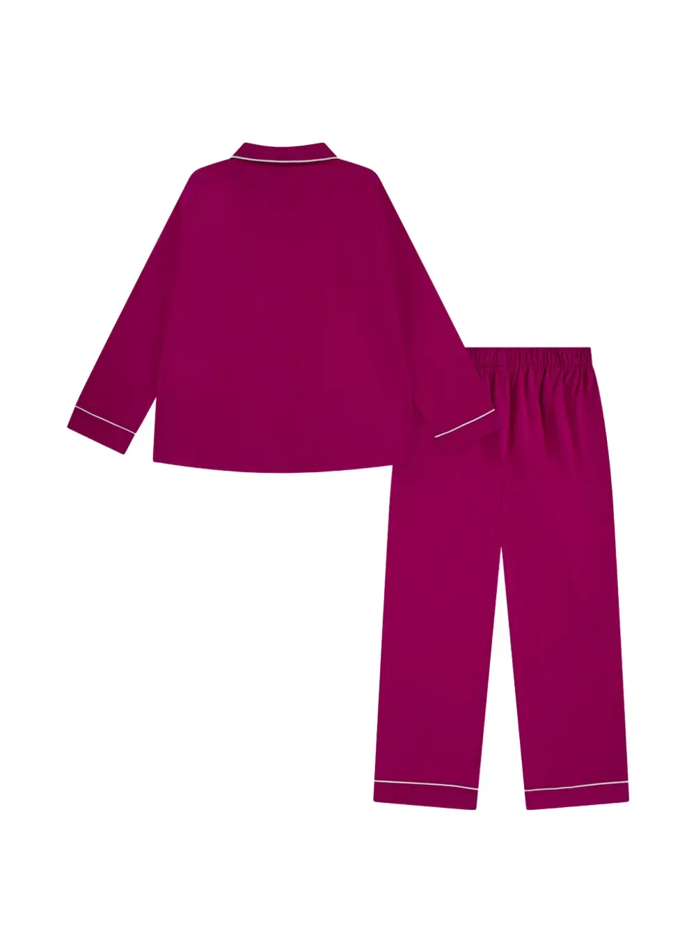 Пижама с эластичным поясом и логотипом Polo Ralph Lauren Kids, розовый — фото 2