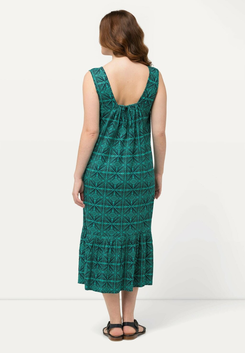 

Дневное платье GEOMETRIC SLEEVELESS Ulla Popken, бирюзовый