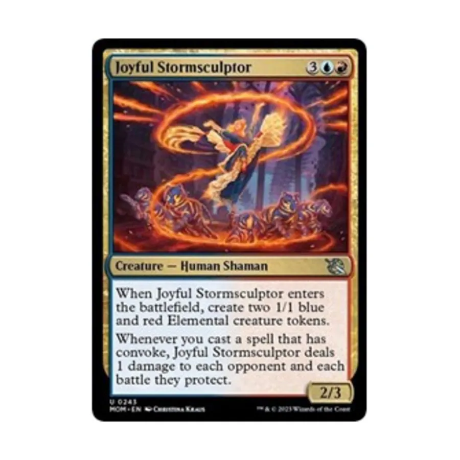 

CCG Радостный Штормскульптор (U), MTG - March of the Machine