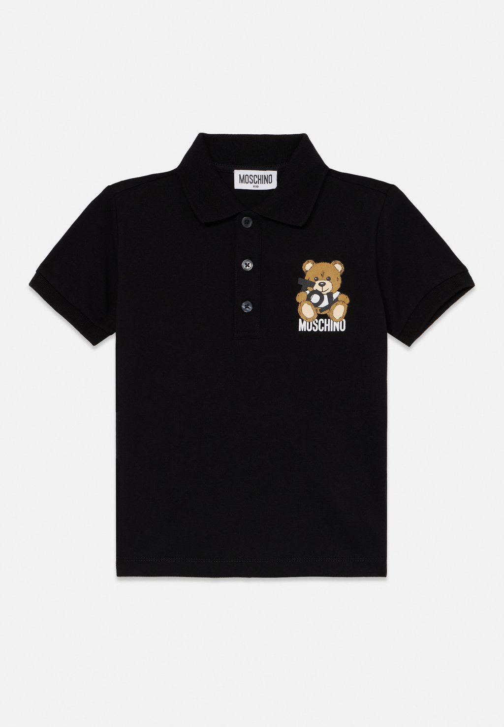 

Поло MOSCHINO, черный