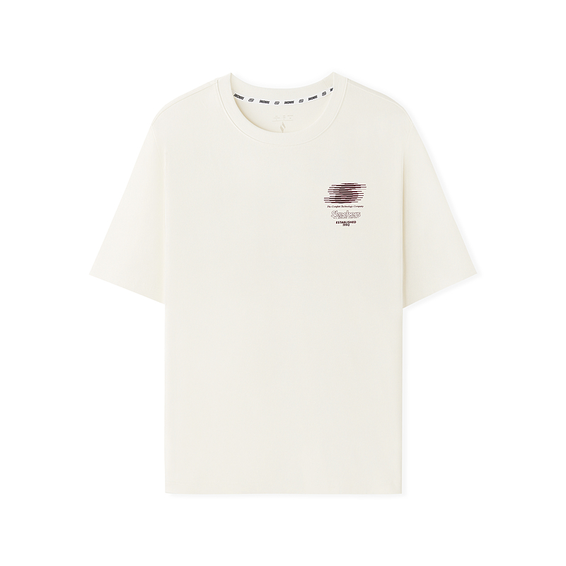 

Skechers Футболка Unisex Sports Life Collection Marshmallow White