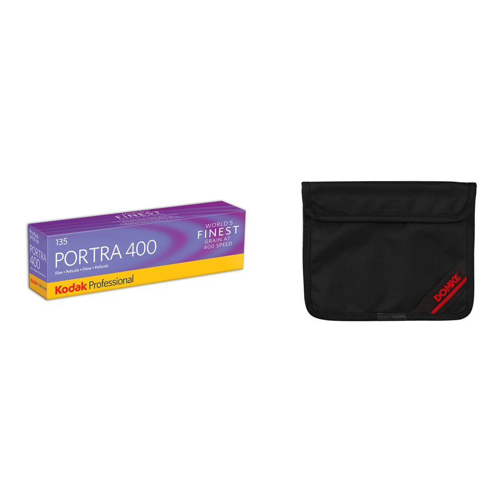 

Пленка 35 мм Kodak Portra 400 with Domke Film Guard Bag Kit (35mm Roll Film,