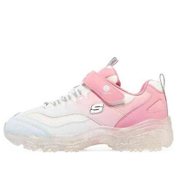 

Кроссовки ice d'lites 'white pink' Skechers, белый