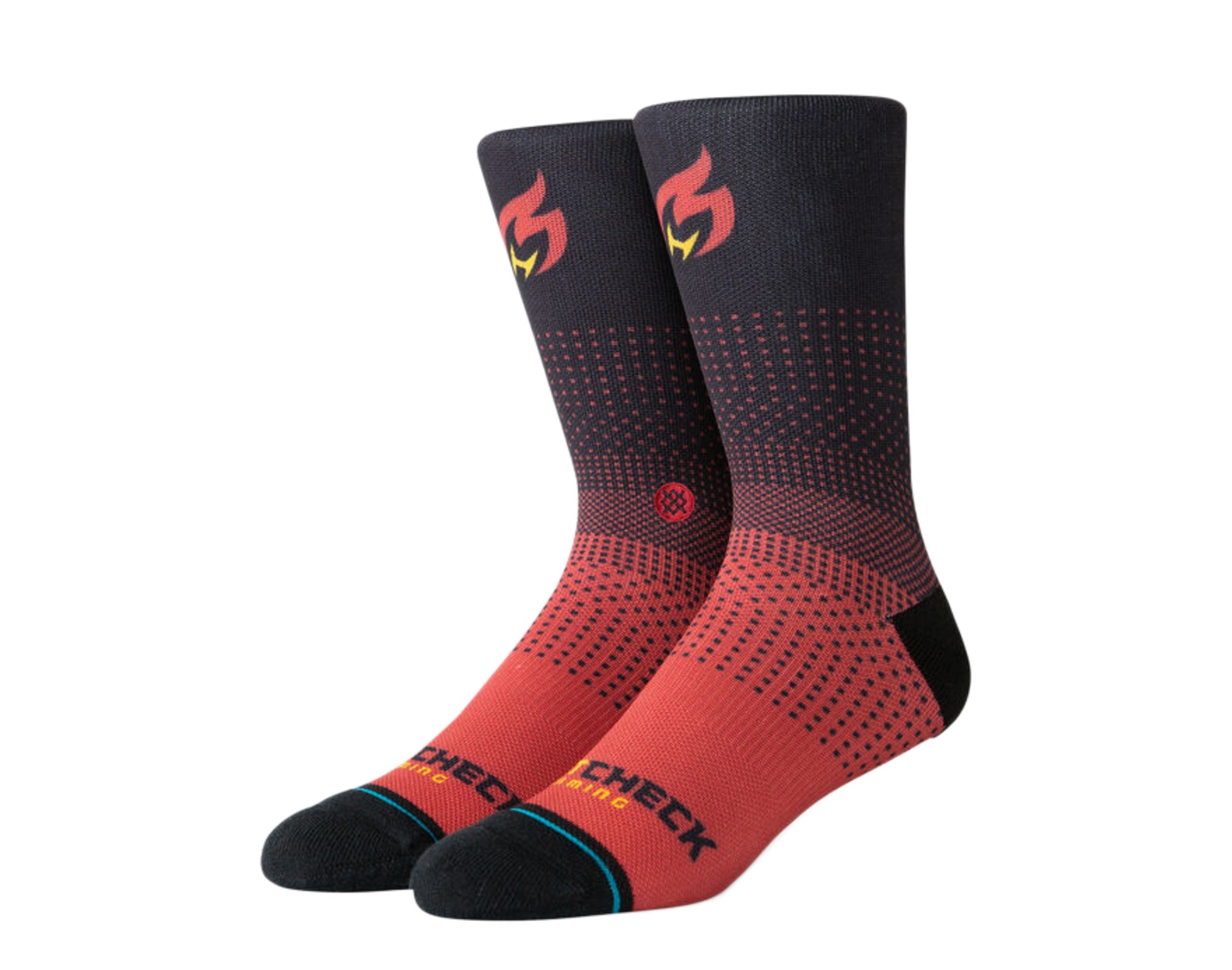

Носки Stance Casual NBA Heat Check Gaming 2K бордовые M558A19HCG-BUR