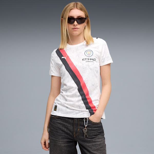 

Женская футбольная майка Puma X Kidsuper Manchester City Replica, белый
