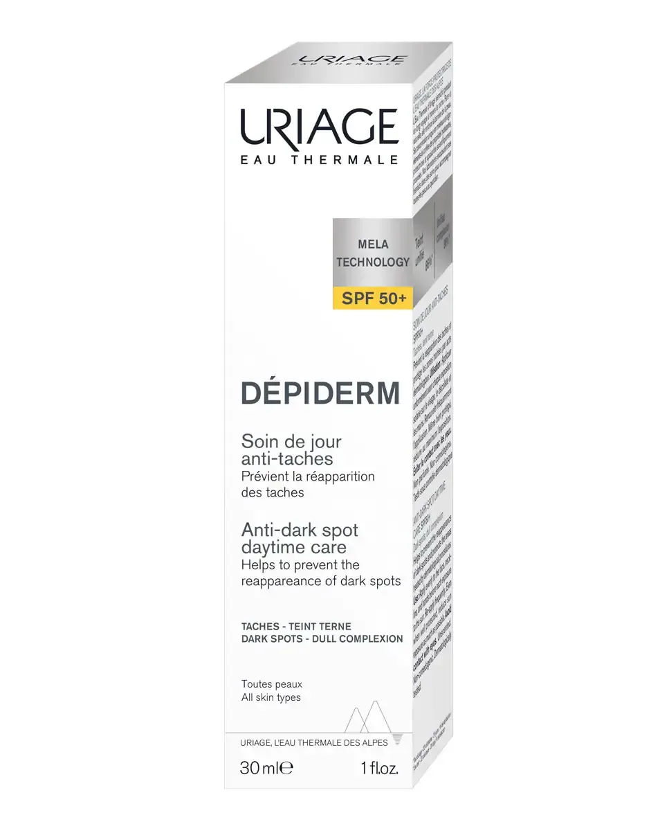 Антипигментный крем для лица Depiderm SPF50+ 30 мл Uriage — фото 2