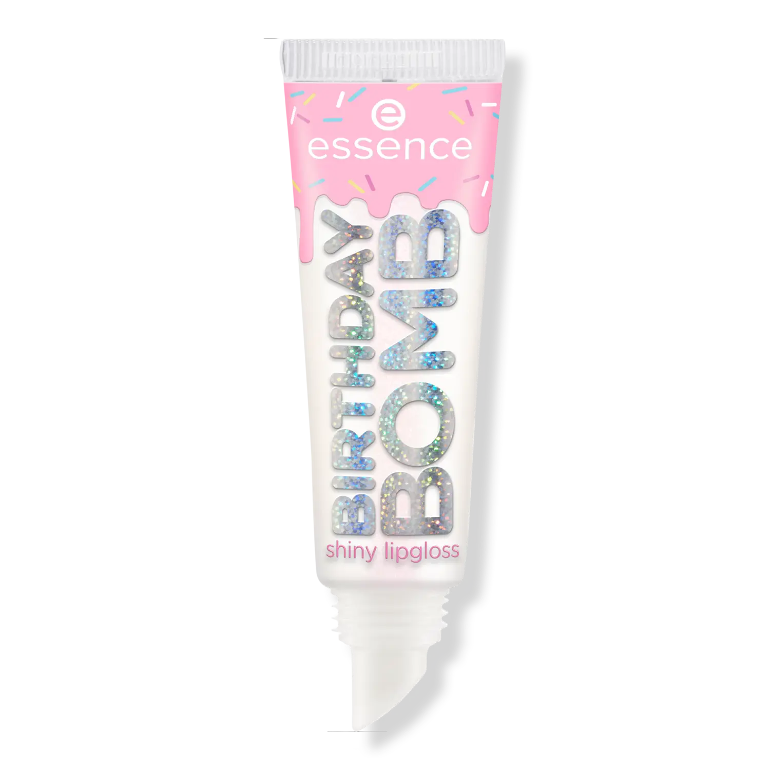 

Блестящий блеск для губ Birthday Bomb Essence, Cake My Day! (sheer shimmer)