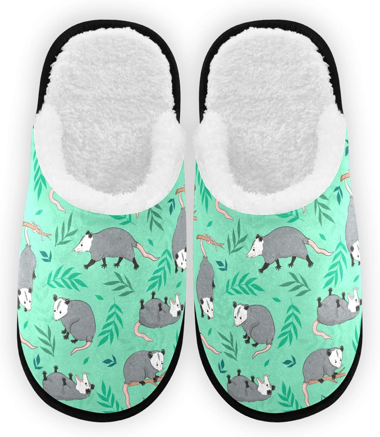 

Яркие домашние тапочки Umidedorр, мягкие, противоскользящие, для женщин и мужчин, мятный