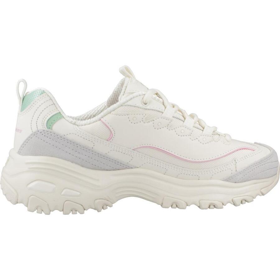 Кроссовки Skechers модель Dlites - New Heat цвет белый — фото 4