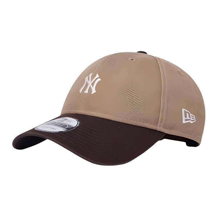

New Era Хлопковая бейсболка унисекс цвета хаки, Khaki/Brown