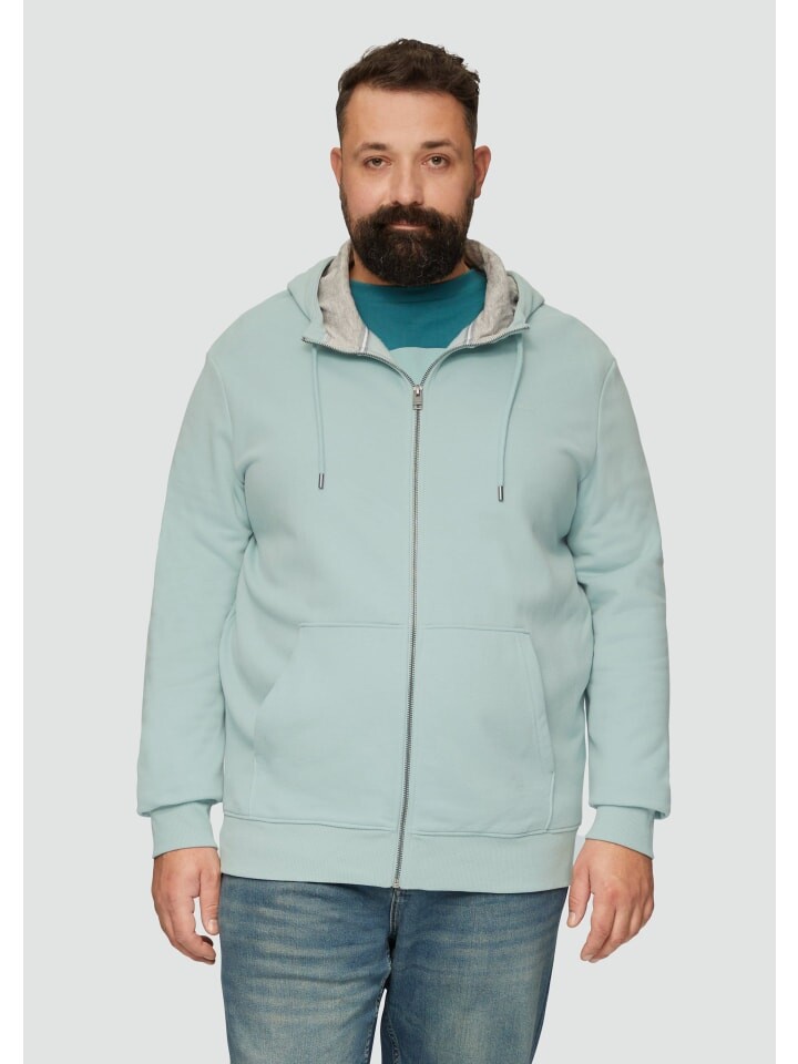 

Переходная куртка s.Oliver Sweatshirt Jacke langarm, зеленый
