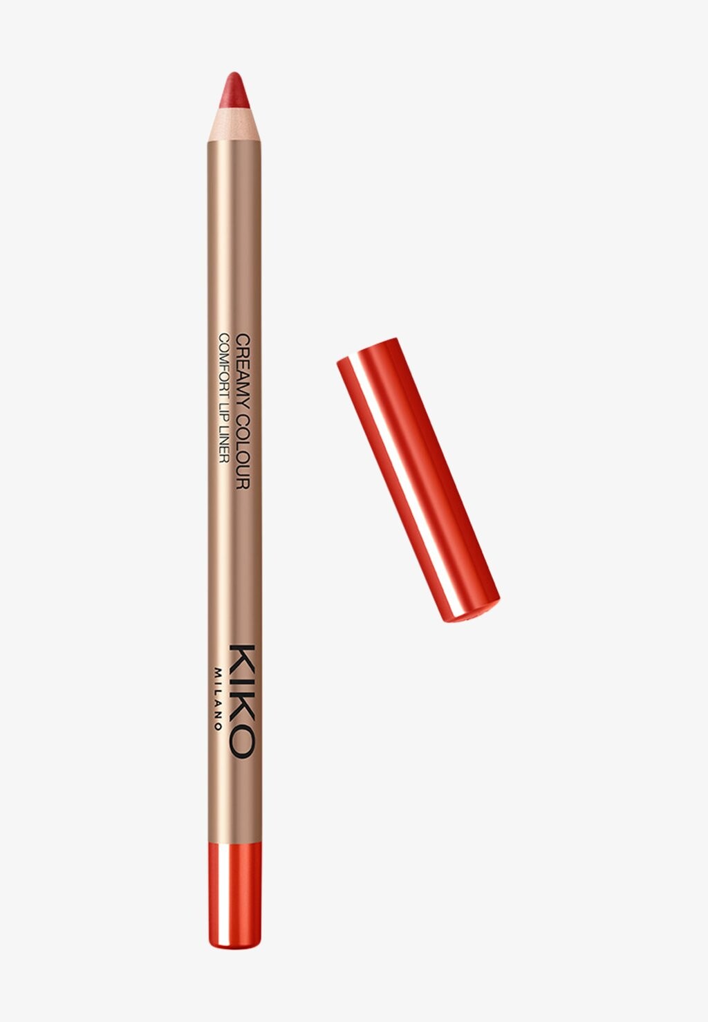 

Карандаш для губ New Creamy Colour Comfort Lip Liner KIKO Milano, красный
