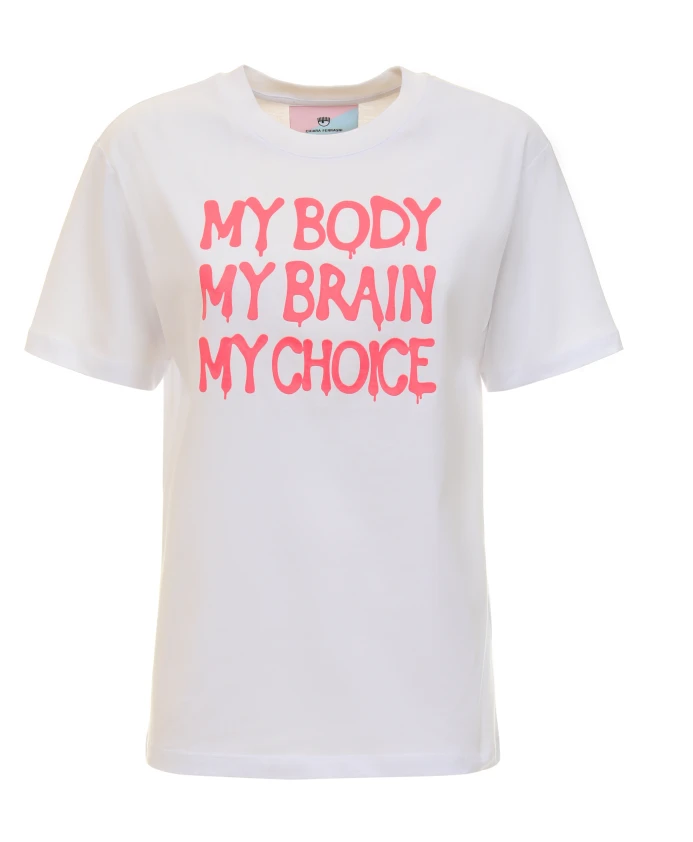 

Футболка и поло Chiara Ferragni Collection, белый