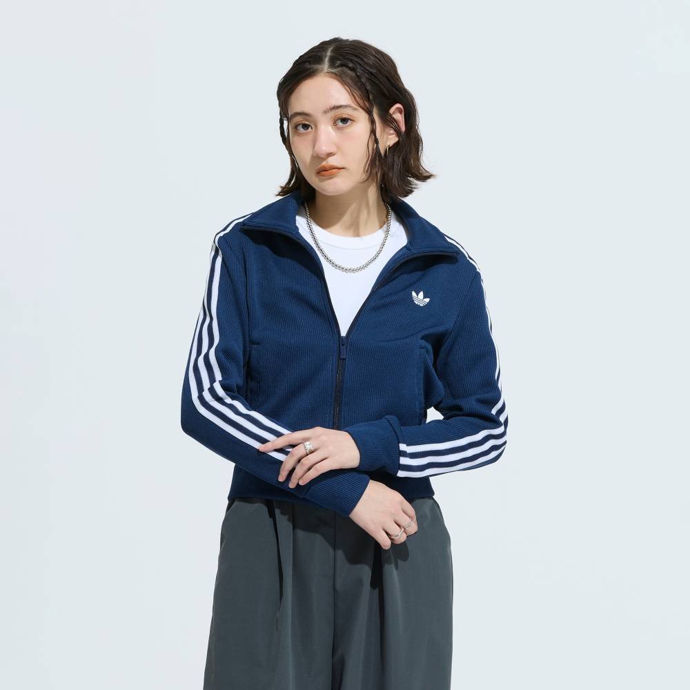 Спортивная футболка Firebird Adicolor Knit Adidas, blue — фото 2