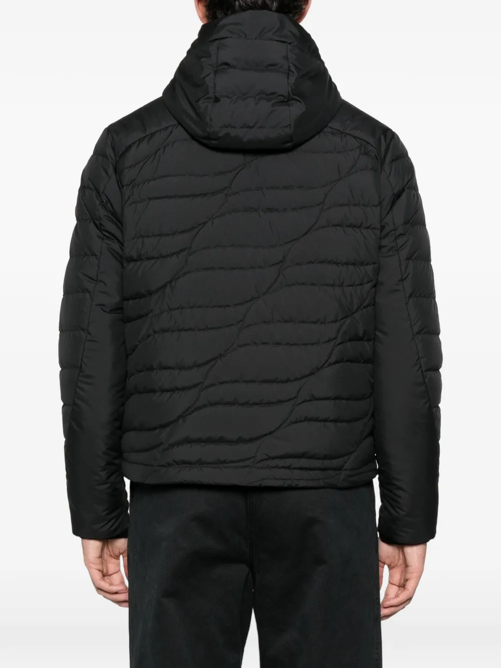 Куртка с нашивкой-логотипом Moncler, черный — фото 4
