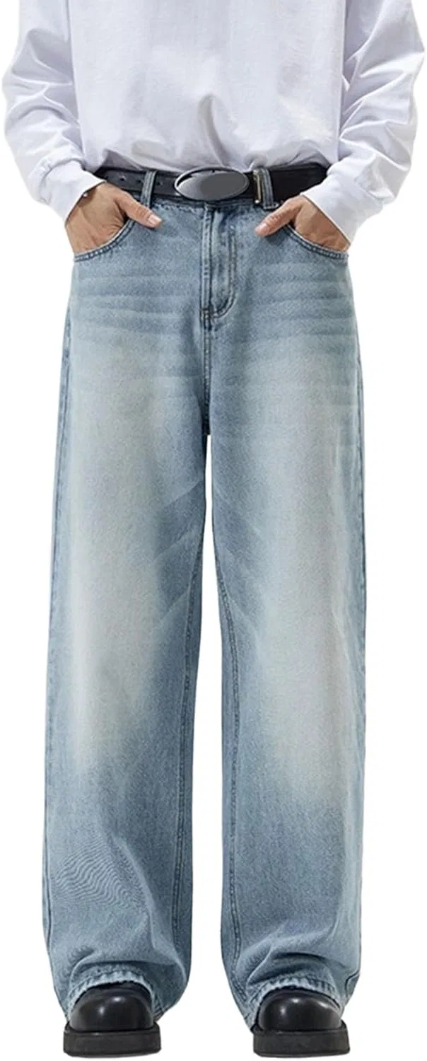 Джинсы клеш, Mid Rise, Light Blue 4