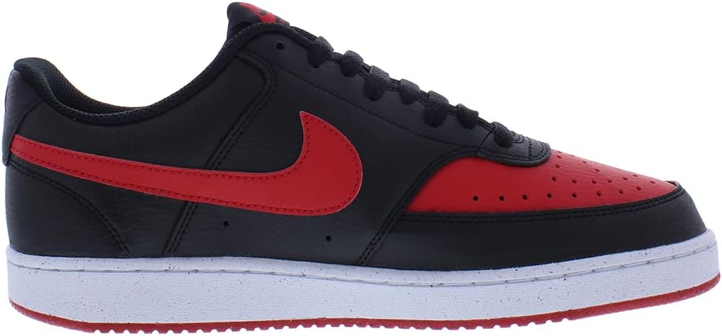 Кроссовки Nike Court Vision Low Next Nature для мужчин, размер 8,5 (США), Black Red University — фото 3