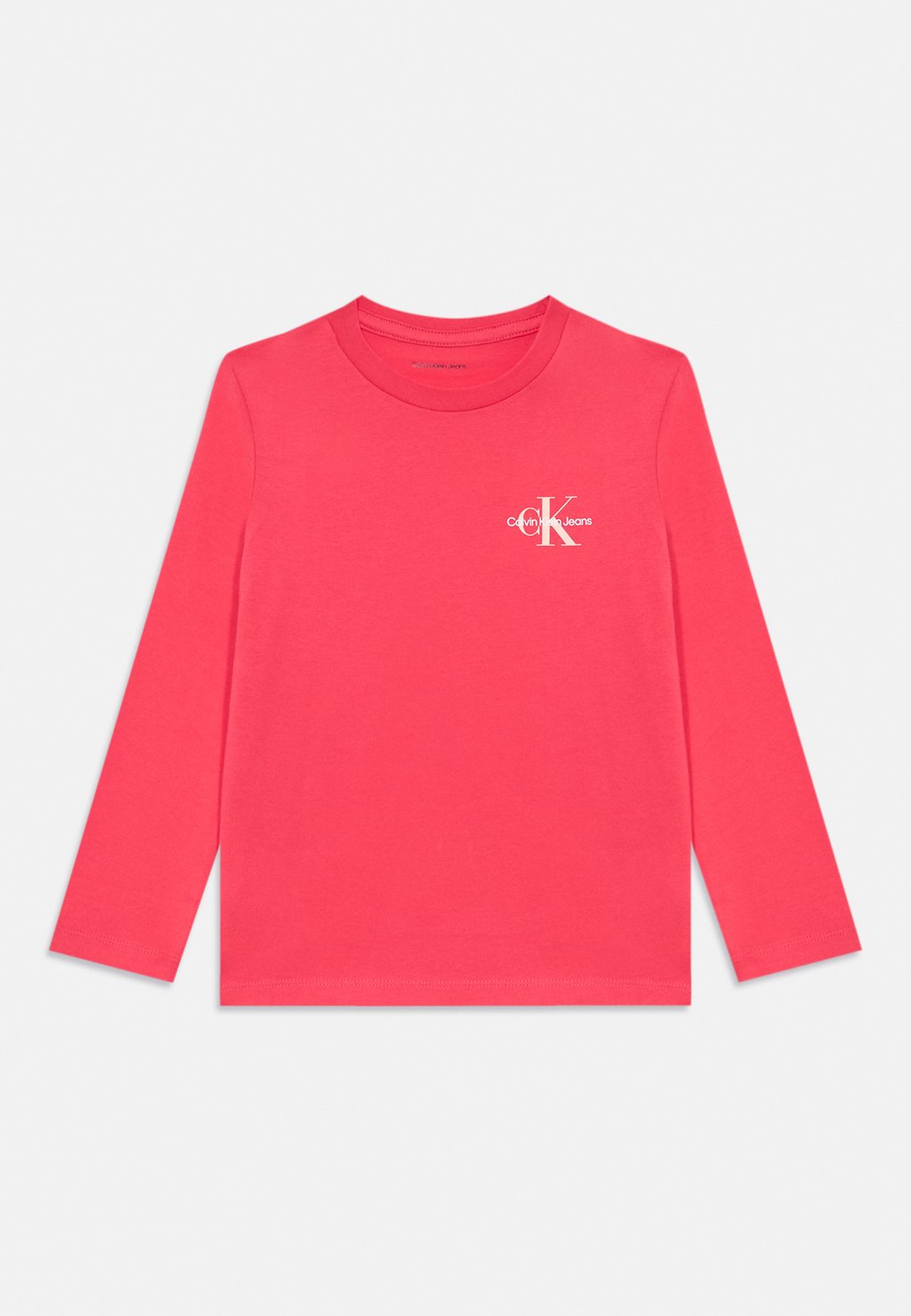 

Футболка с длинным рукавом CHEST MONOLOGO UNISEX Calvin Klein Jeans, красный