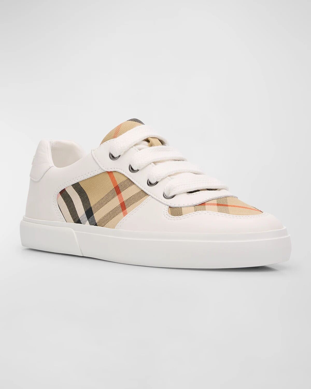 КРОССОВКИ K1 NOAH НА ШНУРОВКЕ В Клетку Burberry, цвет Sand Check — фото 2