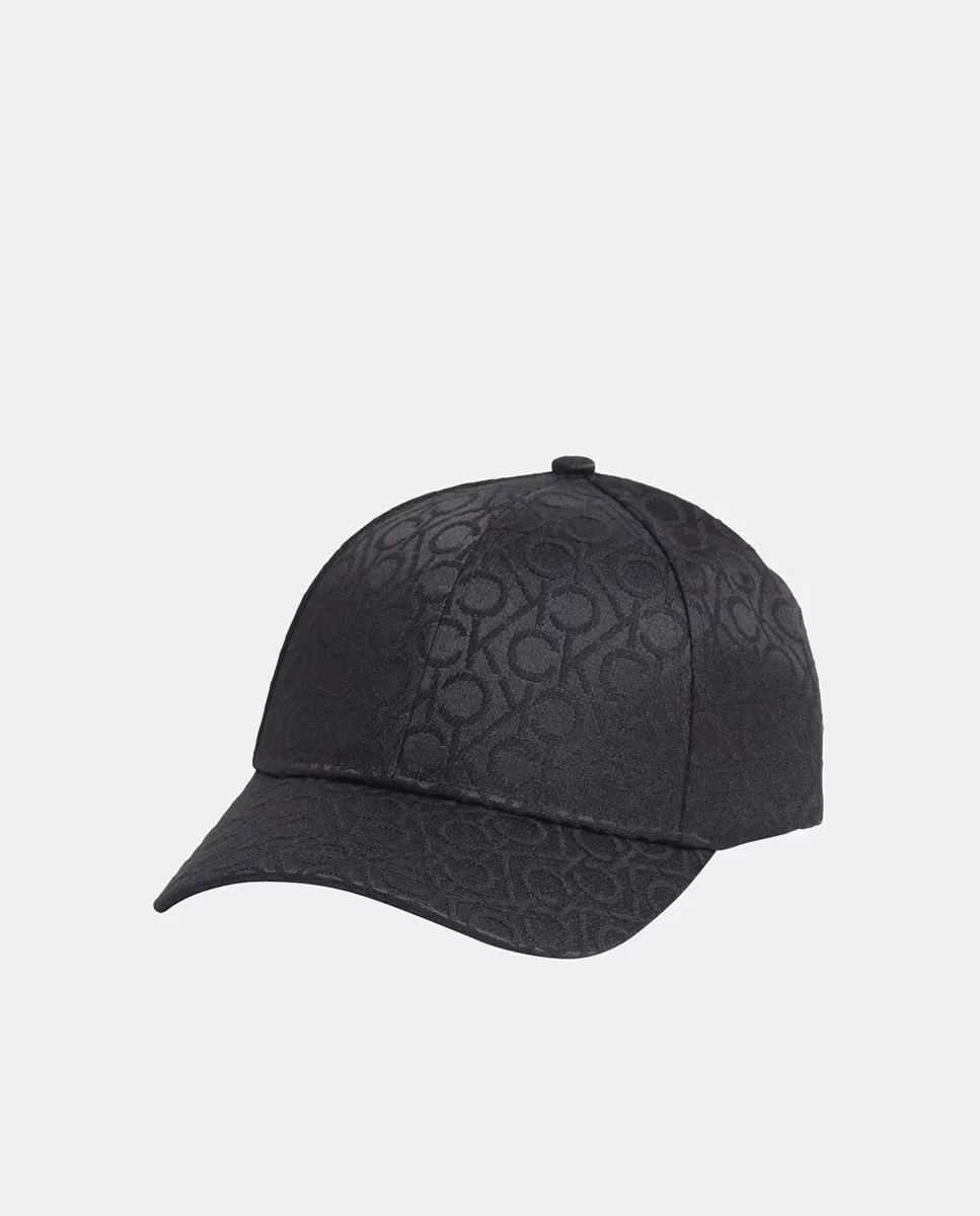 

Жаккардовая кепка с монограммой Calvin Klein, черный