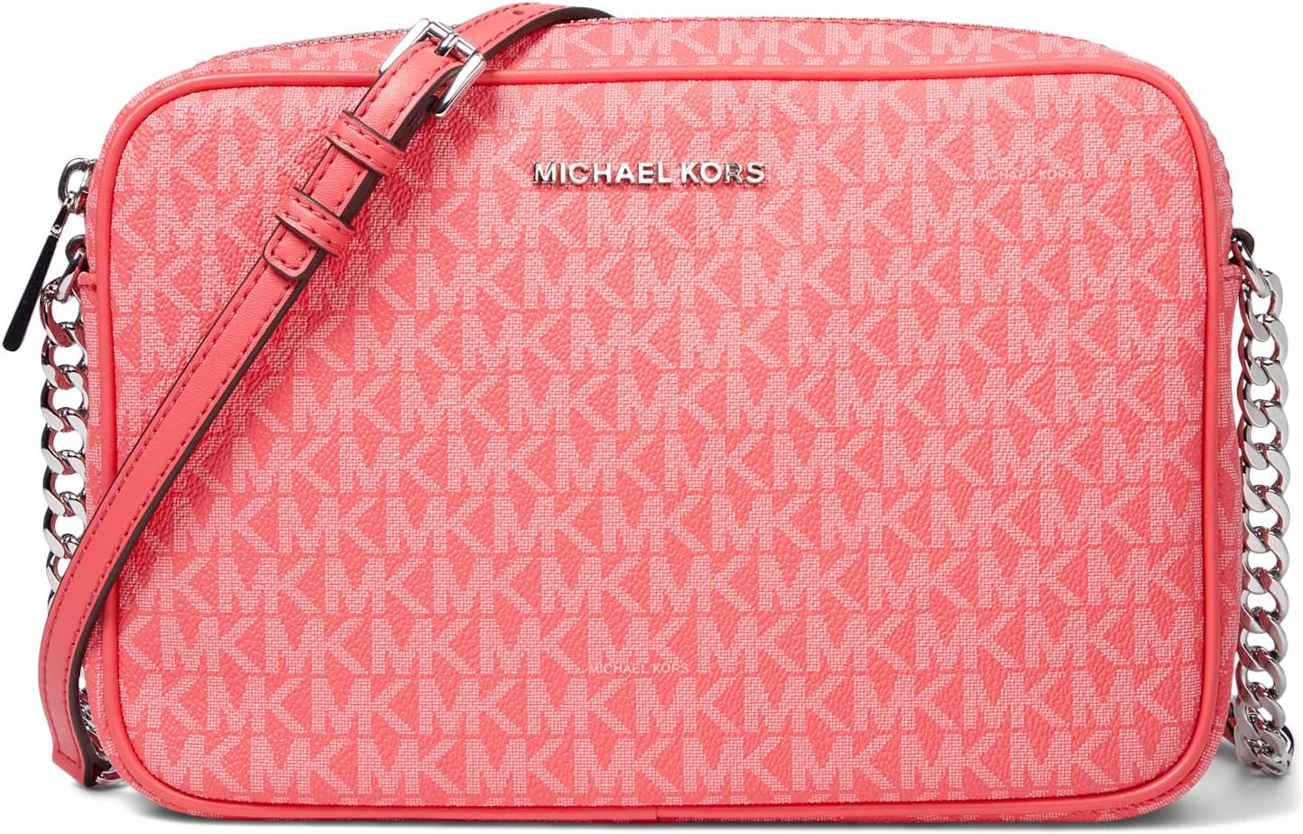 

Сумка кросс-боди Michael Kors Jet Set Large East/West Crossbody, цвет Geranium