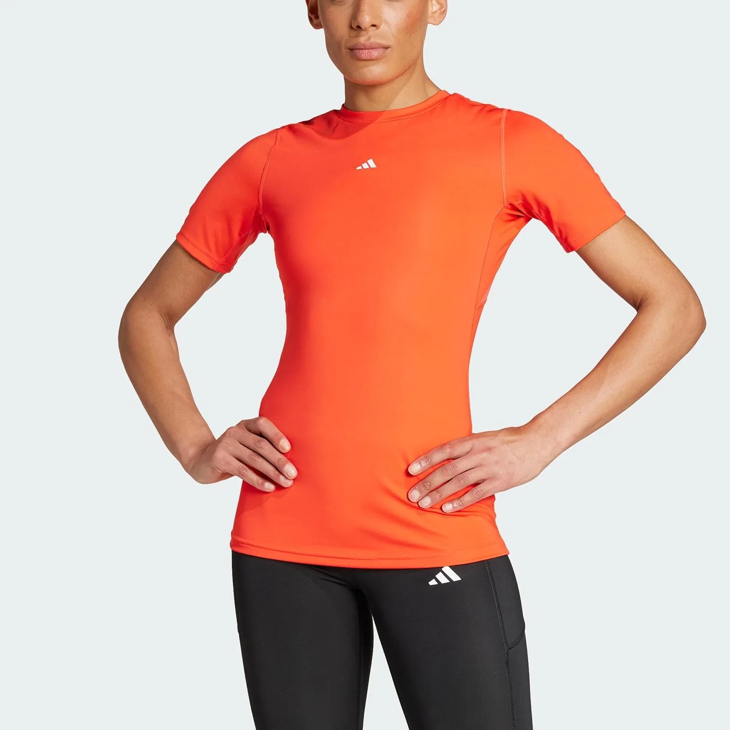 Футболка женская adidas, Bright Red — фото 3