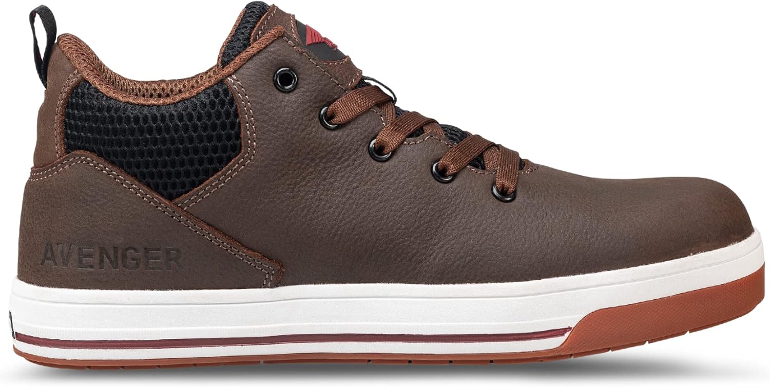 

Ботинки Avenger для мужчин с алюминиевым носком A712 Avenger Work Boots, коричневый