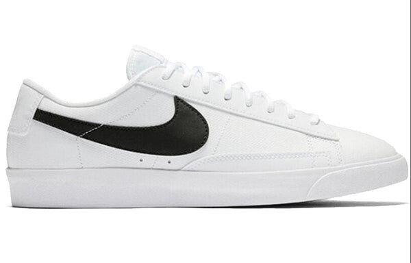 Кроссовки блейзер низкие кожаные Nike, белый — фото 2
