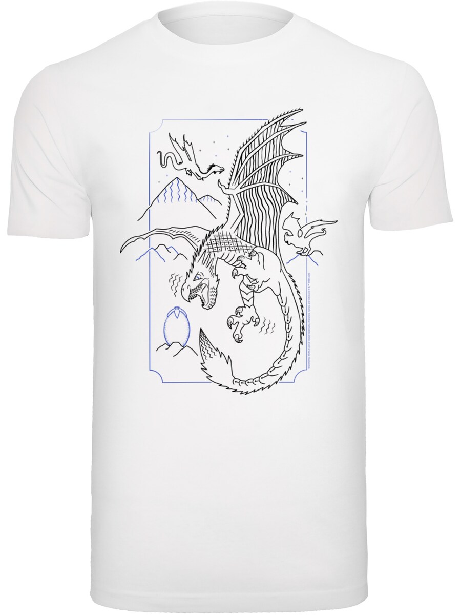 

Рубашка F4NT4STIC Harry Potter Dragon, белый