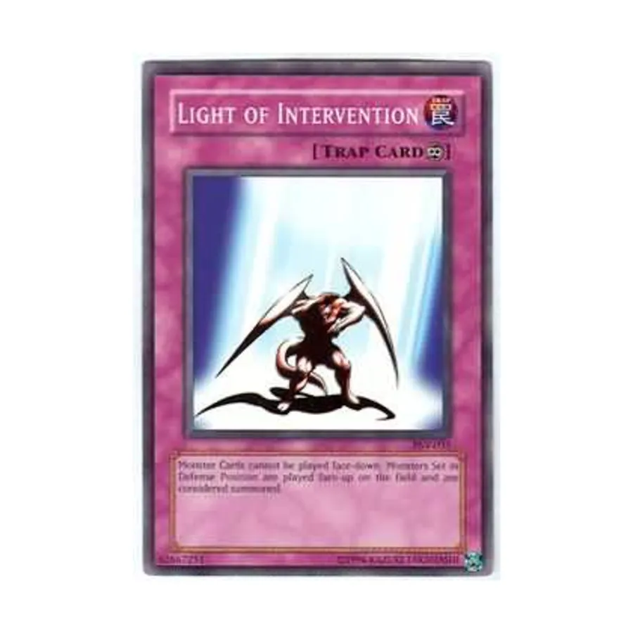 

CCG Свет вмешательства (Общий), Yu-Gi-Oh - Pharaoh's Servant - Singles