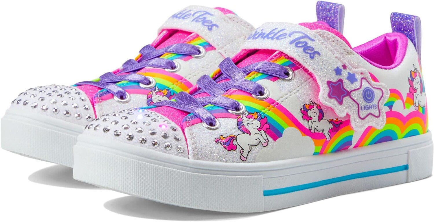 

Кроссовки Twinkle Sparks 314809L SKECHERS KIDS, цвет White/Multi
