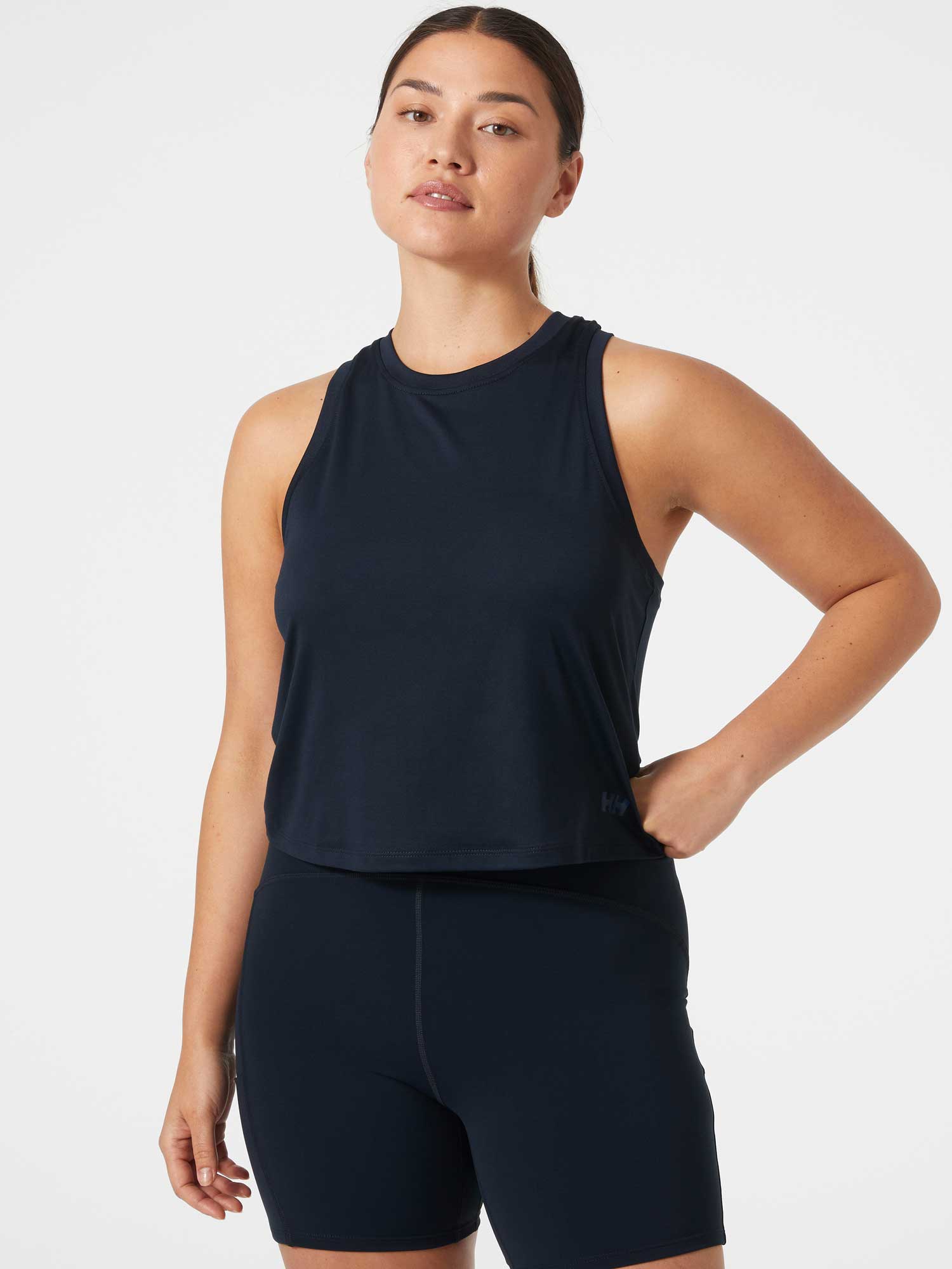 

Майка Helly Hansen W OCEAN CROPPED TANK TOP, синий