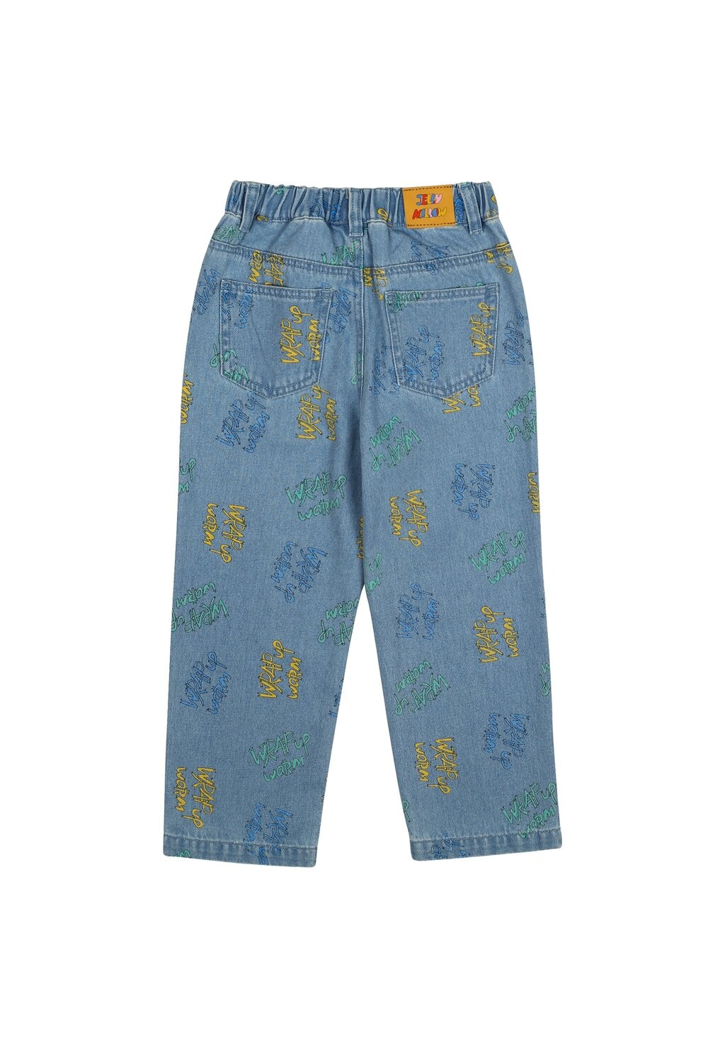 

Джинсы свободного кроя WRAP UP PANTS UNISEX JELLY MALLOW, синий