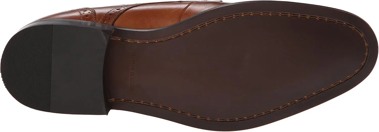 Туфли Nunn Bush Men's Norcross Oxford, Cognac — фото 4