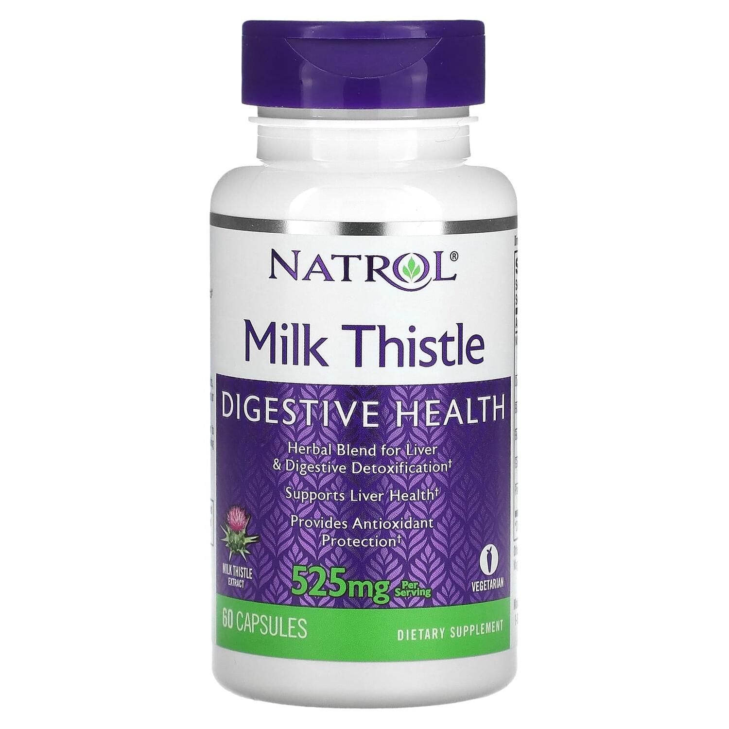 

Natrol Расторопша 525 мг 60 капсул