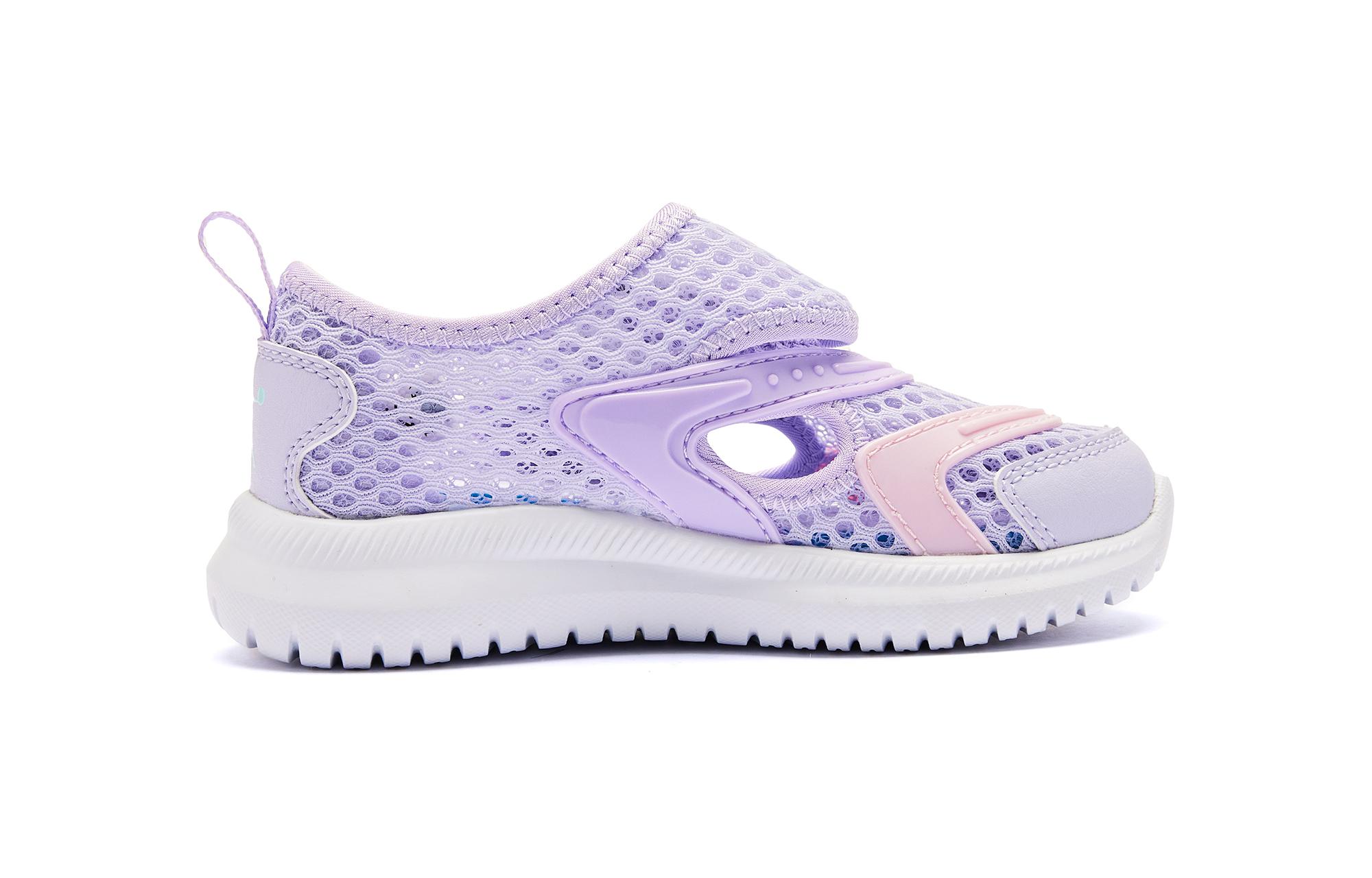 QIAODAN Дышащие и износостойкие низкие детские ботинки Purple Infant And Toddler — фото 3
