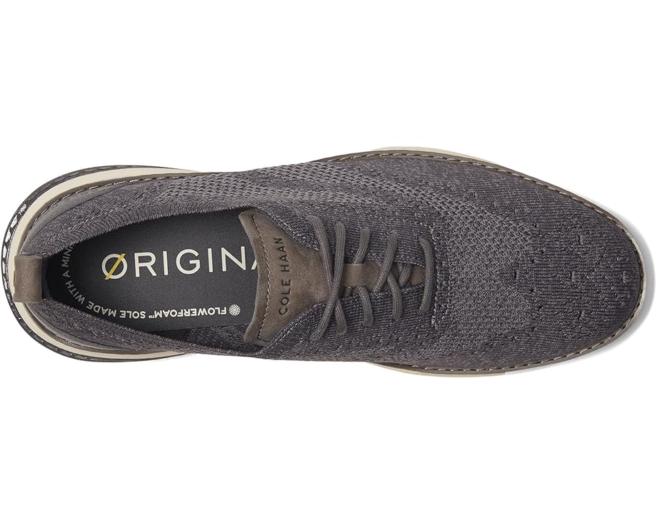 Кроссовки Cole Haan Original Grand Energy Weave Stitchlite Wing Oxford, цвет Stormcloud/Ironstone/Ivory — фото 2
