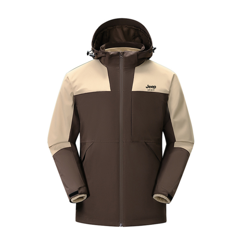 

Ветровка Куртка Унисекс Jeep Spirit, цвет French Brown (with Fleece Lining)