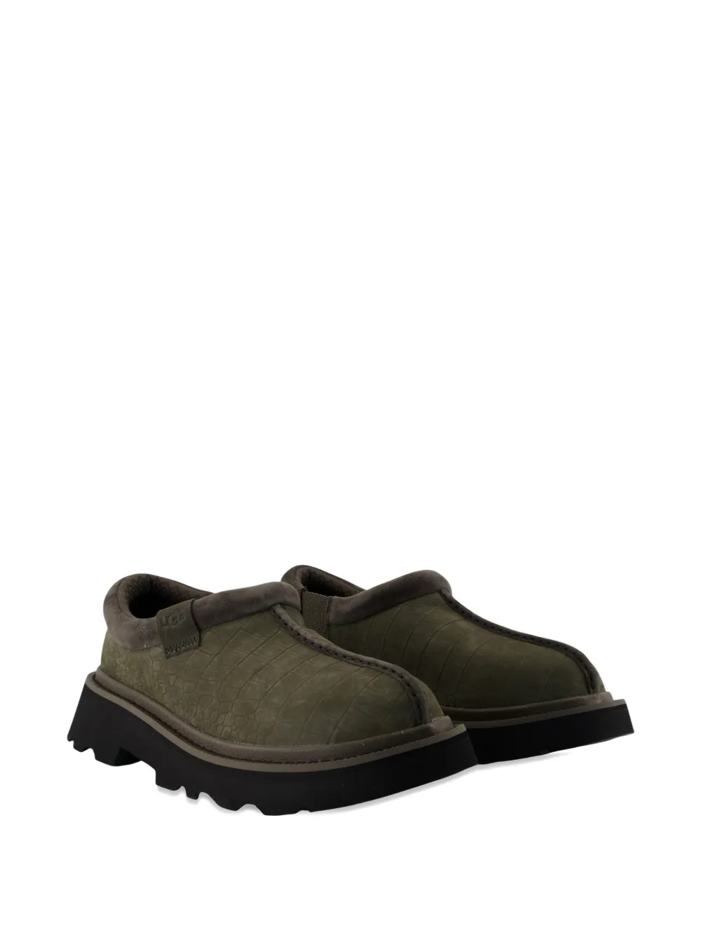Туфли-лоферы Tasman с тиснением Ugg, зеленый — фото 2