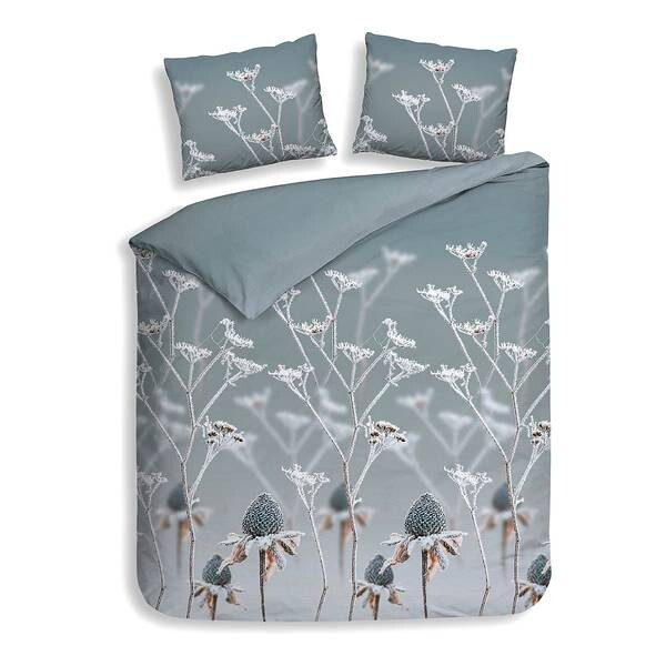

Комплект постельного белья Heckett & Lane Blog, 220x1x200 см цвет frost blue